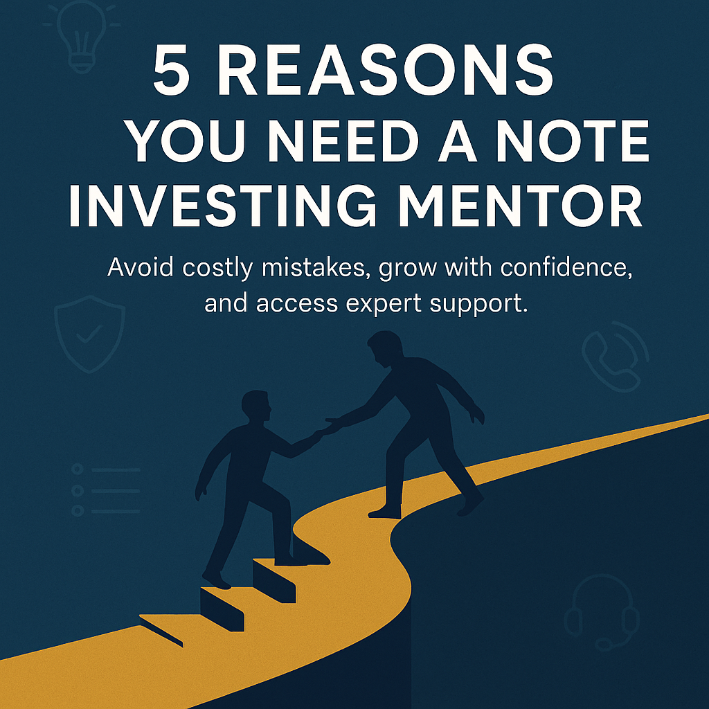 Reasons You Need a Note Investing Mentor - Labrador Lending Note Investing Mentorship
